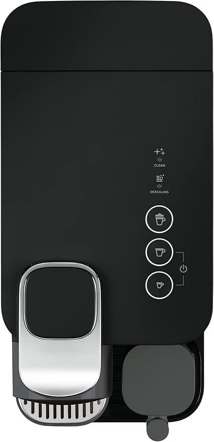 De'Longhi Nespresso Lattissima One EN510B, Automatic Coffee Maker, Single-Serve Capsule Coffee Machine, Automatic Frothed Milk, 19 Bar Pressure, Cappuccino, Latte, 1450W, Shadow Black