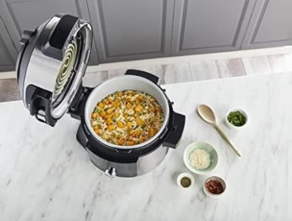 Ninja Foodi Max 14-in-1 Smartlid Multi-Cooker, 7.5 Litre Capacity, OL650, Black/Grey